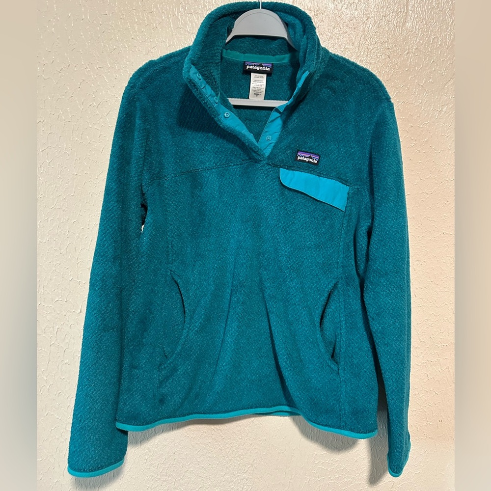 Patagonia Women's Re-Tool Snap-T Polartec Fleece Pullover‎ Size Medium